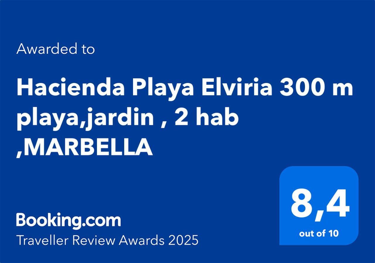 Appartamento Hacienda Playa Elviria 300 M Playa,Jardin , 2 Hab ,Marbella Esterno foto