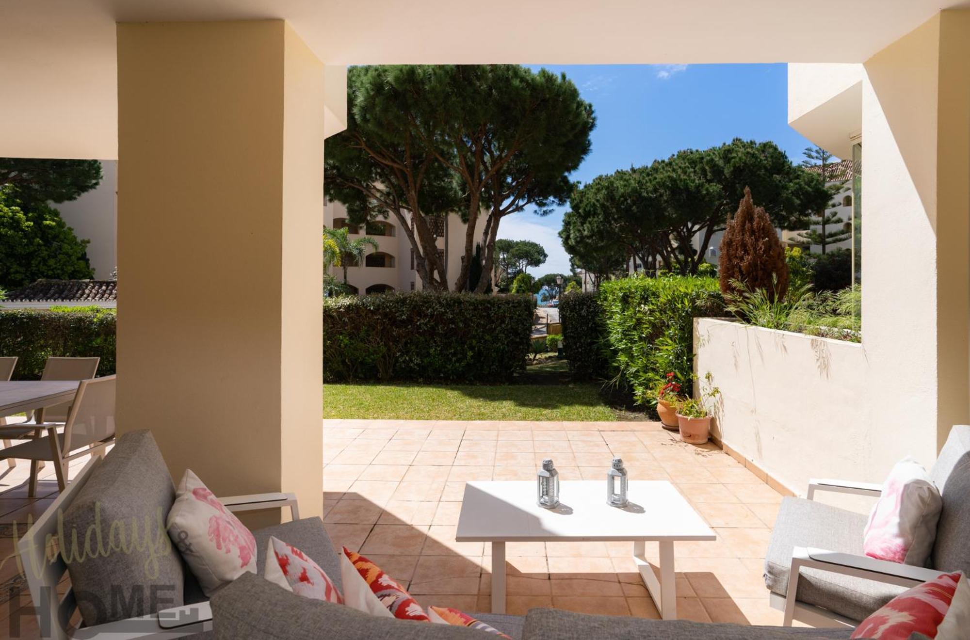 Appartamento Hacienda Playa Elviria 300 M Playa,Jardin , 2 Hab ,Marbella Esterno foto
