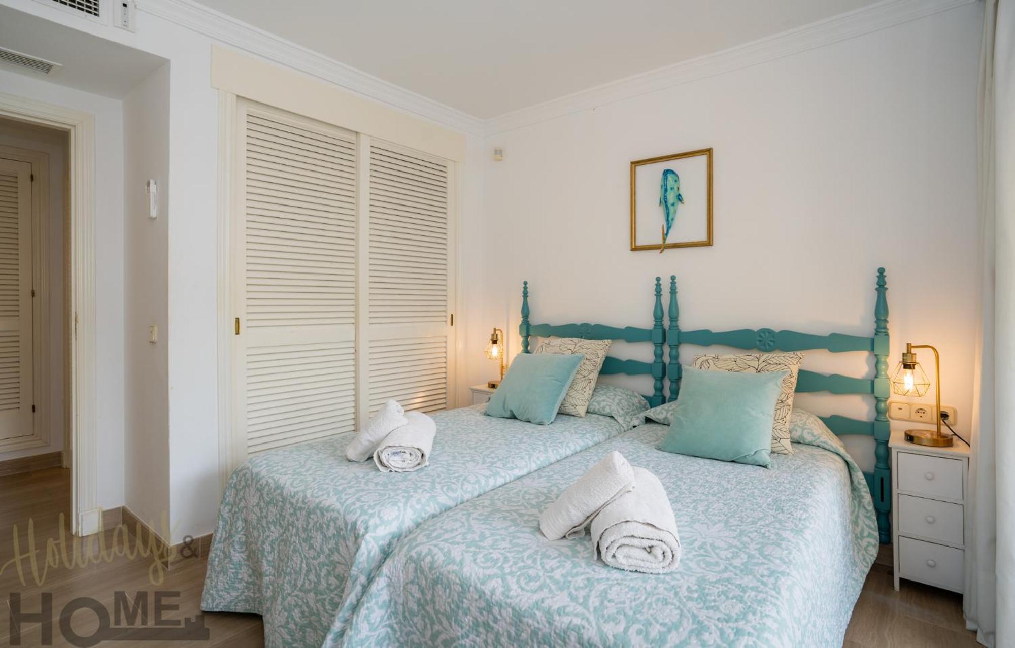 Appartamento Hacienda Playa Elviria 300 M Playa,Jardin , 2 Hab ,Marbella Esterno foto